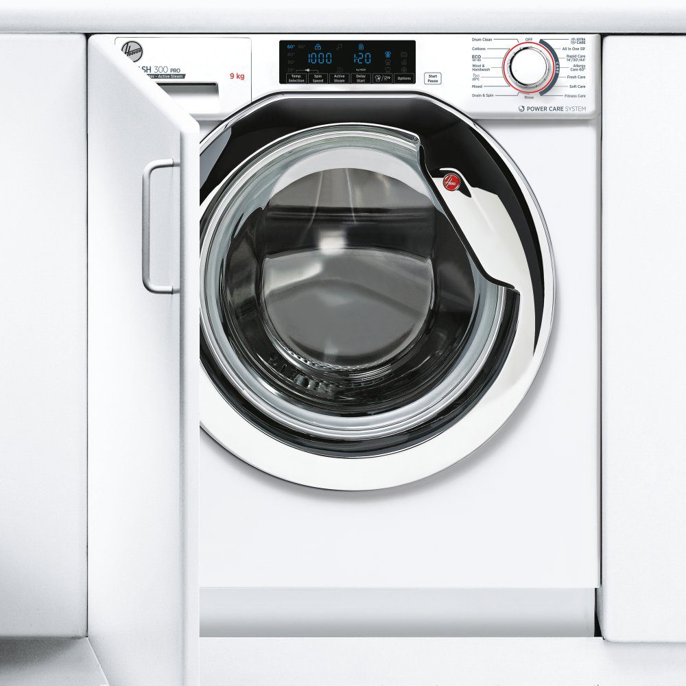 Hoover 9kg Fully Integrated Washing Machine 1600rpm HBWOS69TAMCET Hoover 9kg Fully Integrated Washing Machine 1600rpm HBWOS69TAMCET