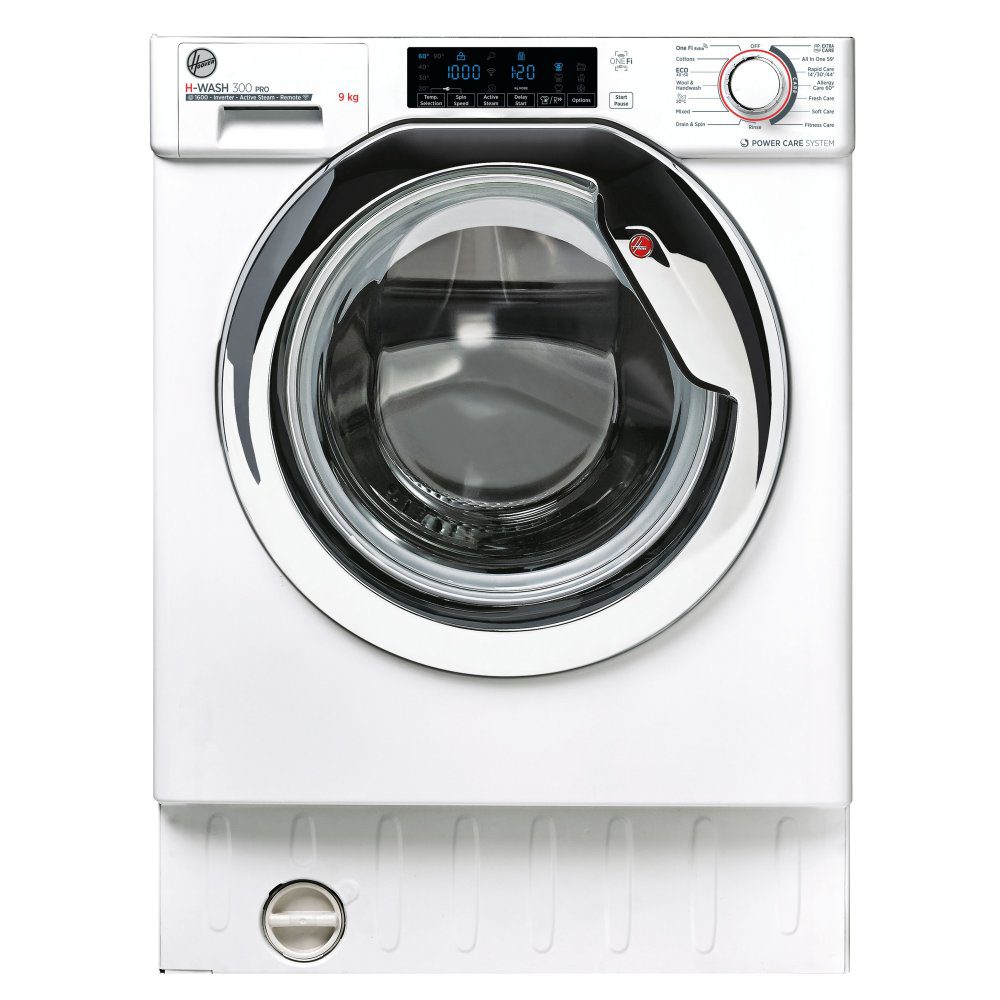 Hoover 9kg Fully Integrated Washing Machine 1600rpm HBWOS69TAMCET Hoover 9kg Fully Integrated Washing Machine 1600rpm HBWOS69TAMCET