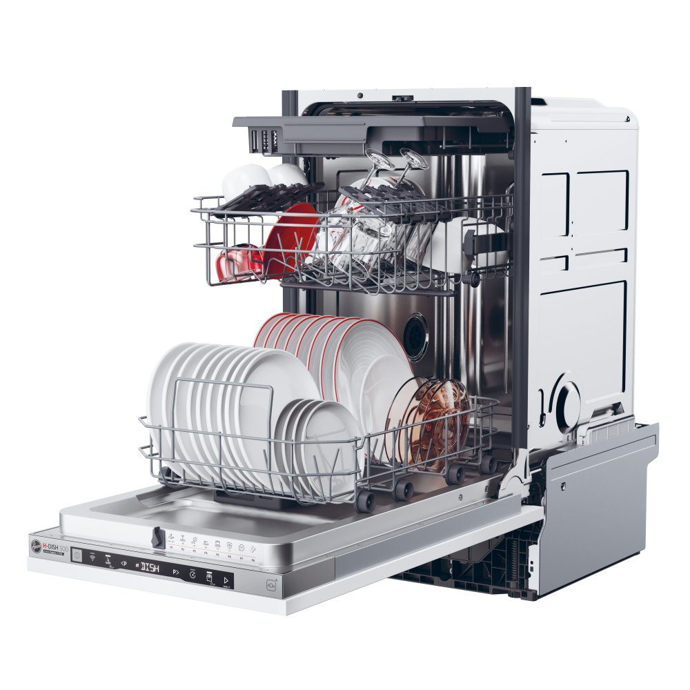 Hoover 45cm Fully Integrated Dishwasher HI1C5SB1FS-80 Hoover 45cm Fully Integrated Dishwasher HI1C5SB1FS-80