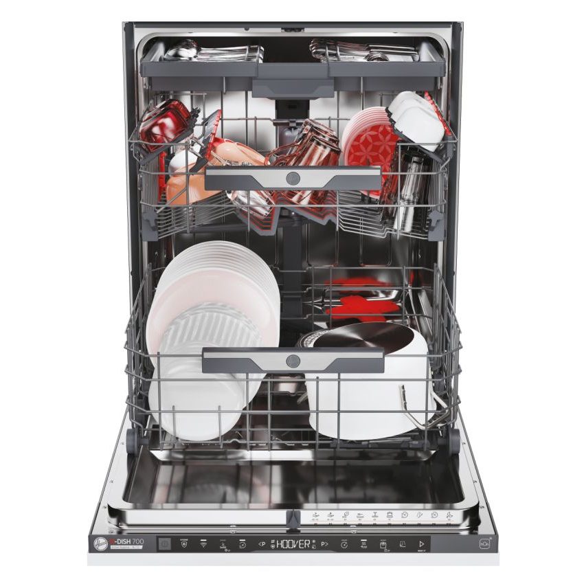 Hoover 60cm Fully Integrated Dishwasher HI6B2S3PSTA Hoover 60cm Fully Integrated Dishwasher HI6B2S3PSTA