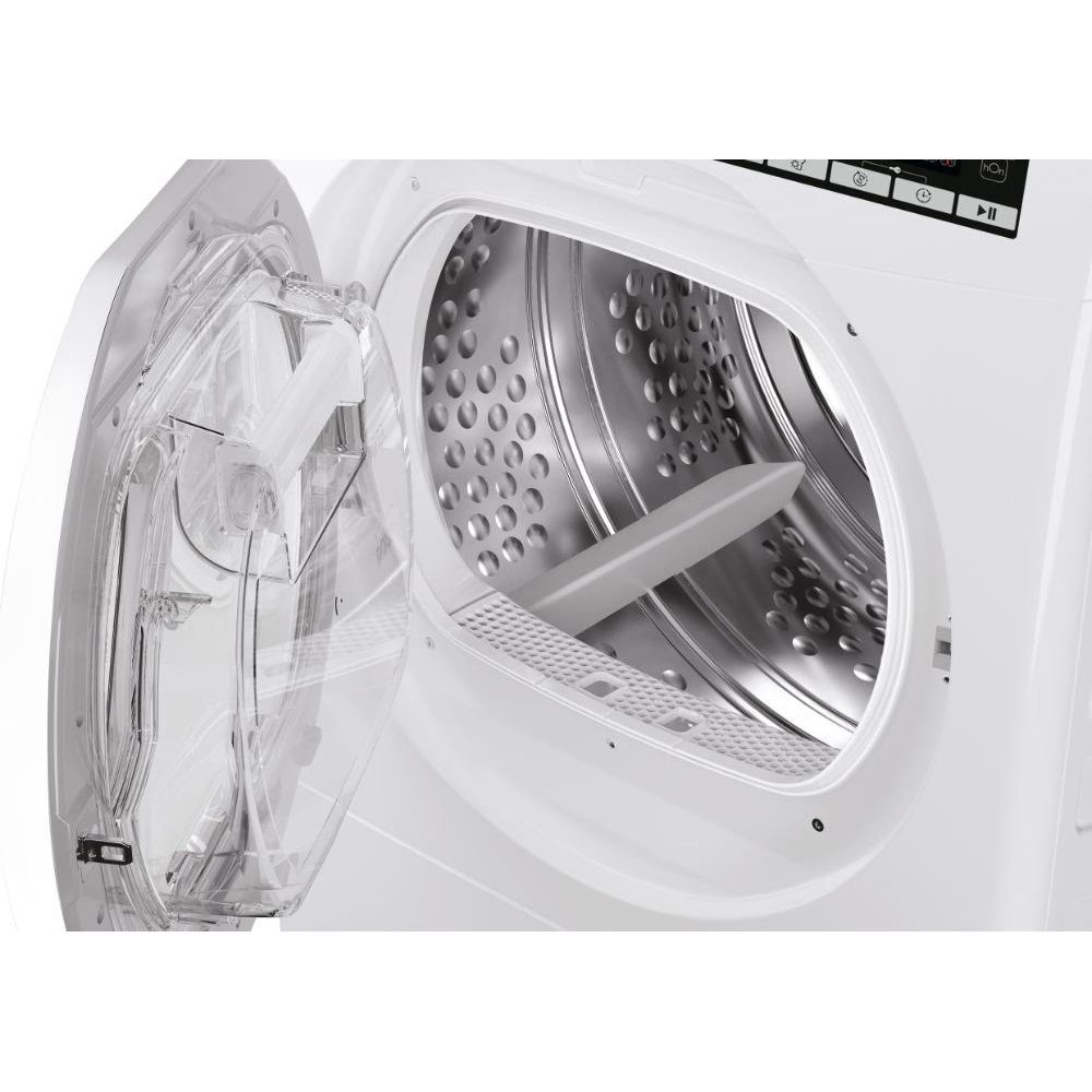 Hoover HLE H8A2TE-80 8kg H-DRY300 Heat Pump Condenser Dryer - WHITE Hoover HLE H8A2TE-80 8kg H-DRY300 Heat Pump Condenser Dryer - WHITE