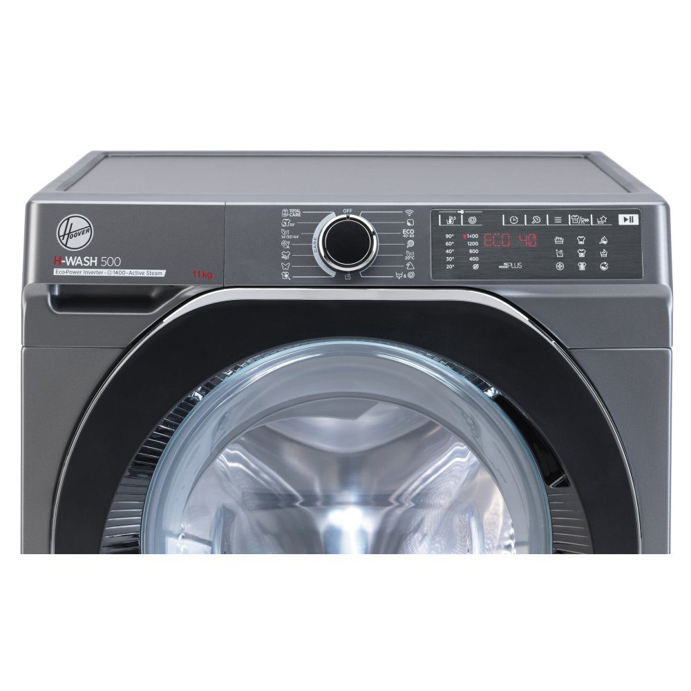 Hoover 11kg Washing Machine 1400rpm HWB411AMBCR - GRAPHITE Hoover 11kg Washing Machine 1400rpm HWB411AMBCR - GRAPHITE