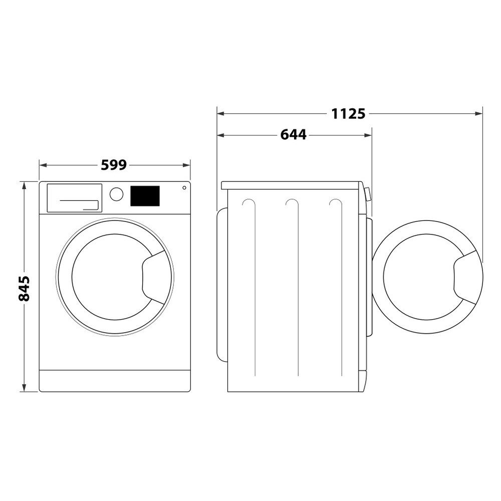 Hotpoint 9kg GentlePower AutoDose Washing Machine 1400rpm H899ADSGPOWERUK - SILVER Hotpoint 9kg GentlePower AutoDose Washing Machine 1400rpm H899ADSGPOWERUK - SILVER