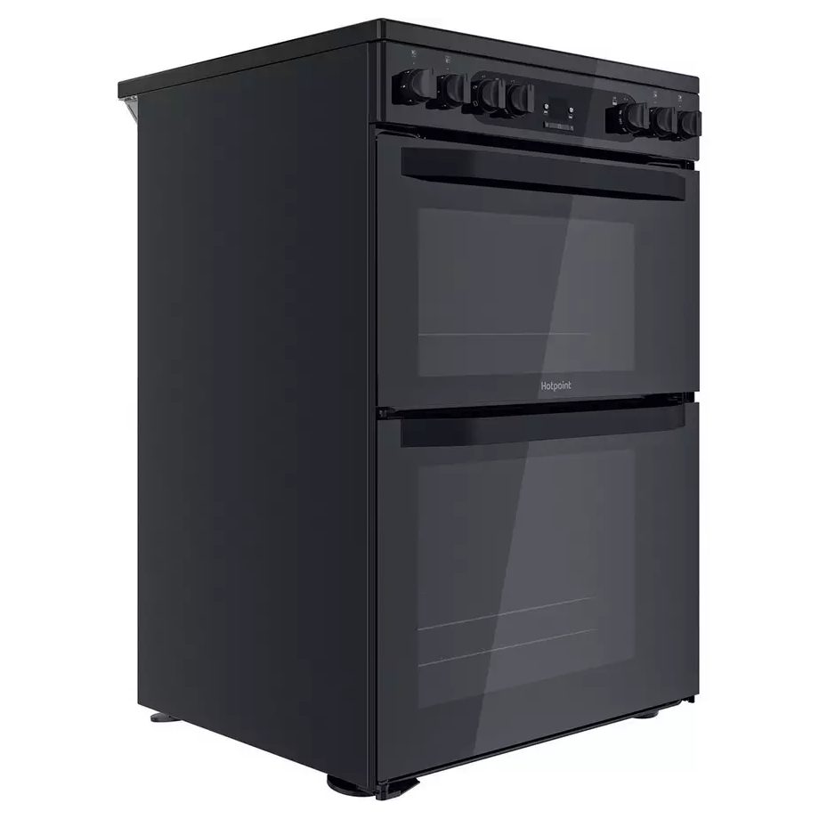 Hotpoint 60cm Freestanding Ceramic Cooker HDM67V92HCB - BLACK Hotpoint 60cm Freestanding Ceramic Cooker HDM67V92HCB - BLACK