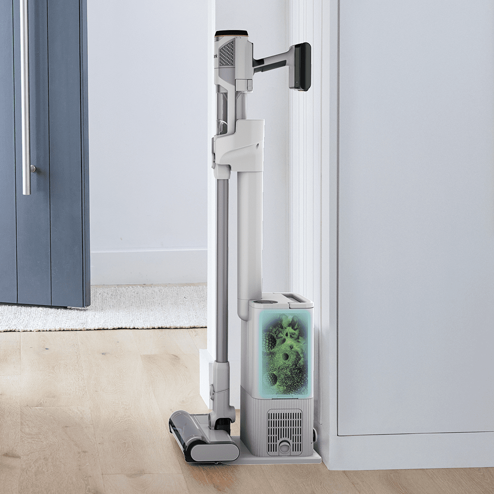 Shark Shark Detect Pro Cordless Vacuum Cleaner with Auto-Empty System 1.3 Litre IW3510UK - WHITE Shark Shark Detect Pro Cordless Vacuum Cleaner with Auto-Empty System 1.3 Litre IW3510UK - WHITE