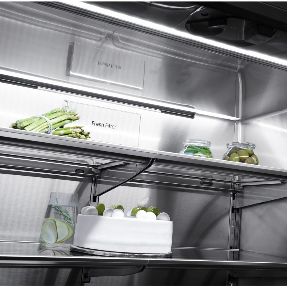 LG Signature Instaview French Style Fridge Freezer With Ice & Water LSR100 - STAINLESS STEEL LG Signature Instaview French Style Fridge Freezer With Ice & Water LSR100 - STAINLESS STEEL