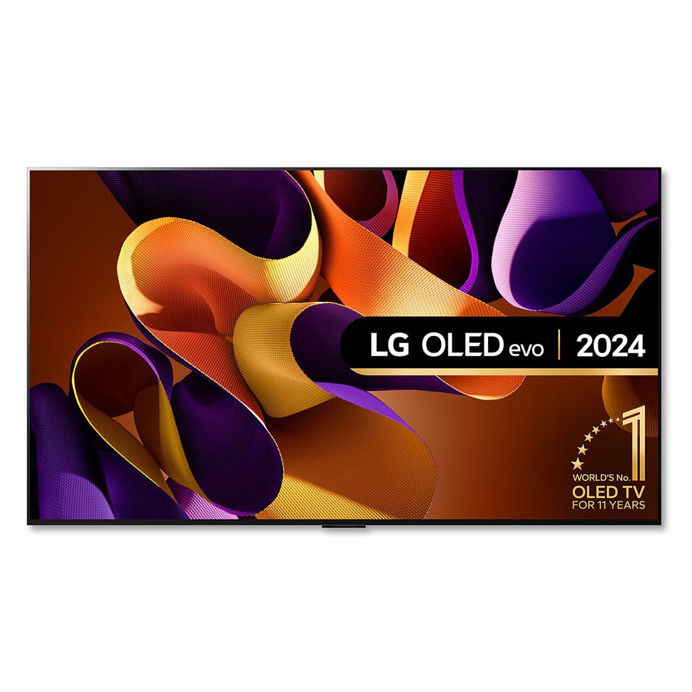 LG  2024 65" Evo G4 OLED 4K Smart TV OLED65G45LW - Silver