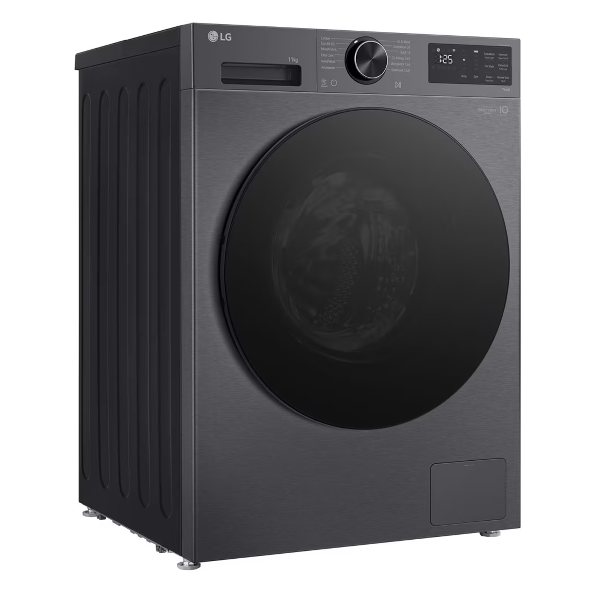 LG Series 5 AI Direct Drive 11kg 1400 Spin Washing Machine F4X5011TBB - Graphite LG Series 5 AI Direct Drive 11kg 1400 Spin Washing Machine F4X5011TBB - Graphite