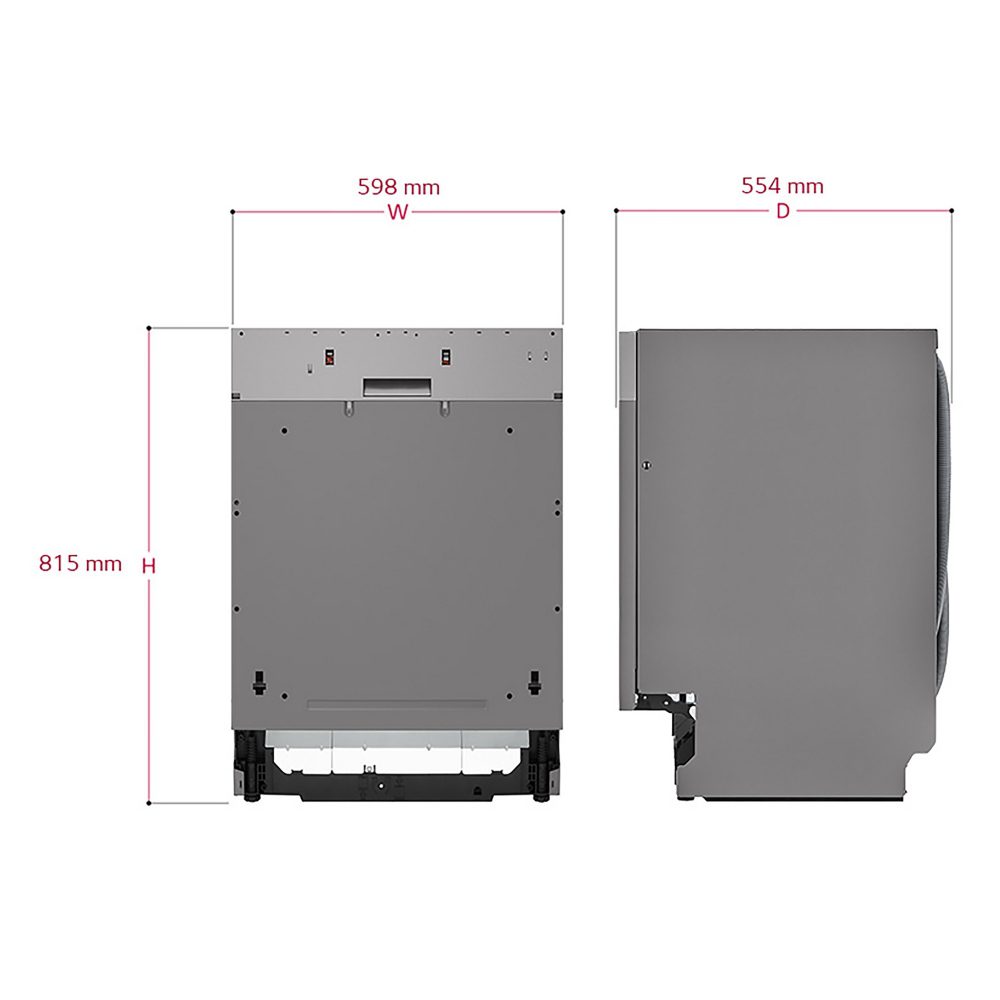 LG 60cm Fully Integrated Dishwasher DB325TXS LG 60cm Fully Integrated Dishwasher DB325TXS
