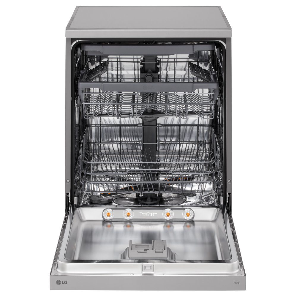 LG 60cm Freestanding Dishwasher DF243FVS - SILVER LG 60cm Freestanding Dishwasher DF243FVS - SILVER