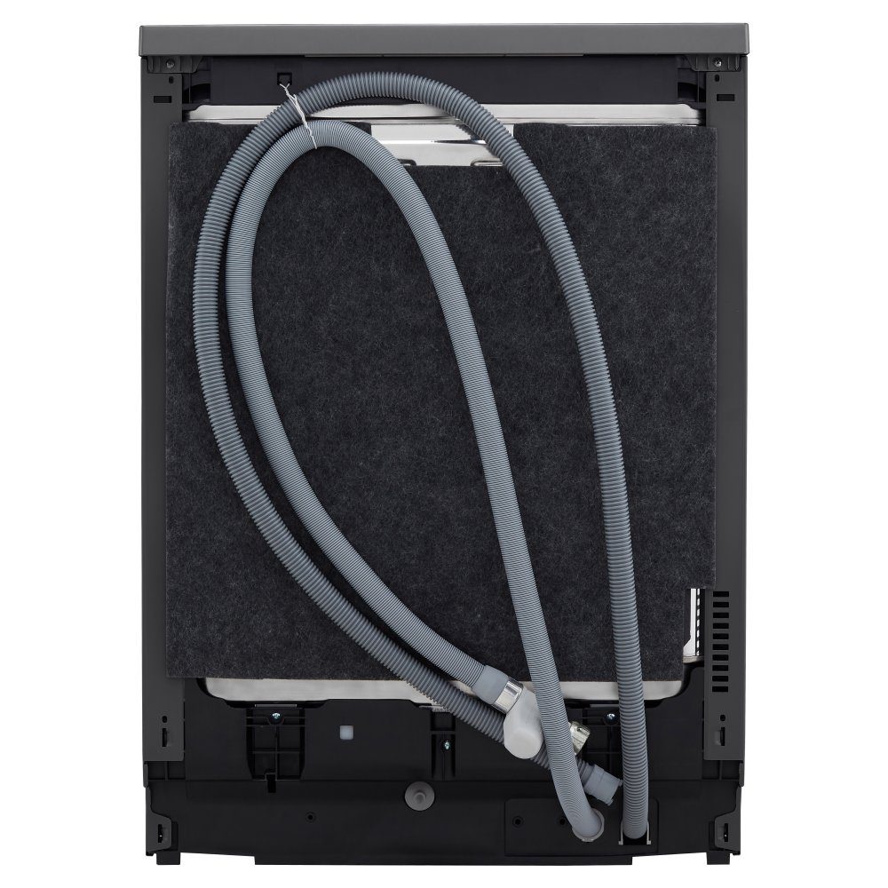 LG 60cm Freestanding Dishwasher DF365FMS - BLACK STEEL LG 60cm Freestanding Dishwasher DF365FMS - BLACK STEEL