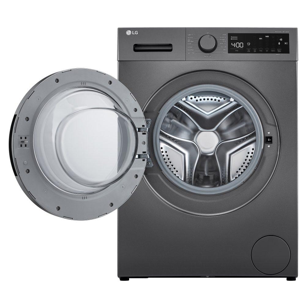 LG 9kg Steam Washing Machine F4T209SSE - SILVER LG 9kg Steam Washing Machine F4T209SSE - SILVER
