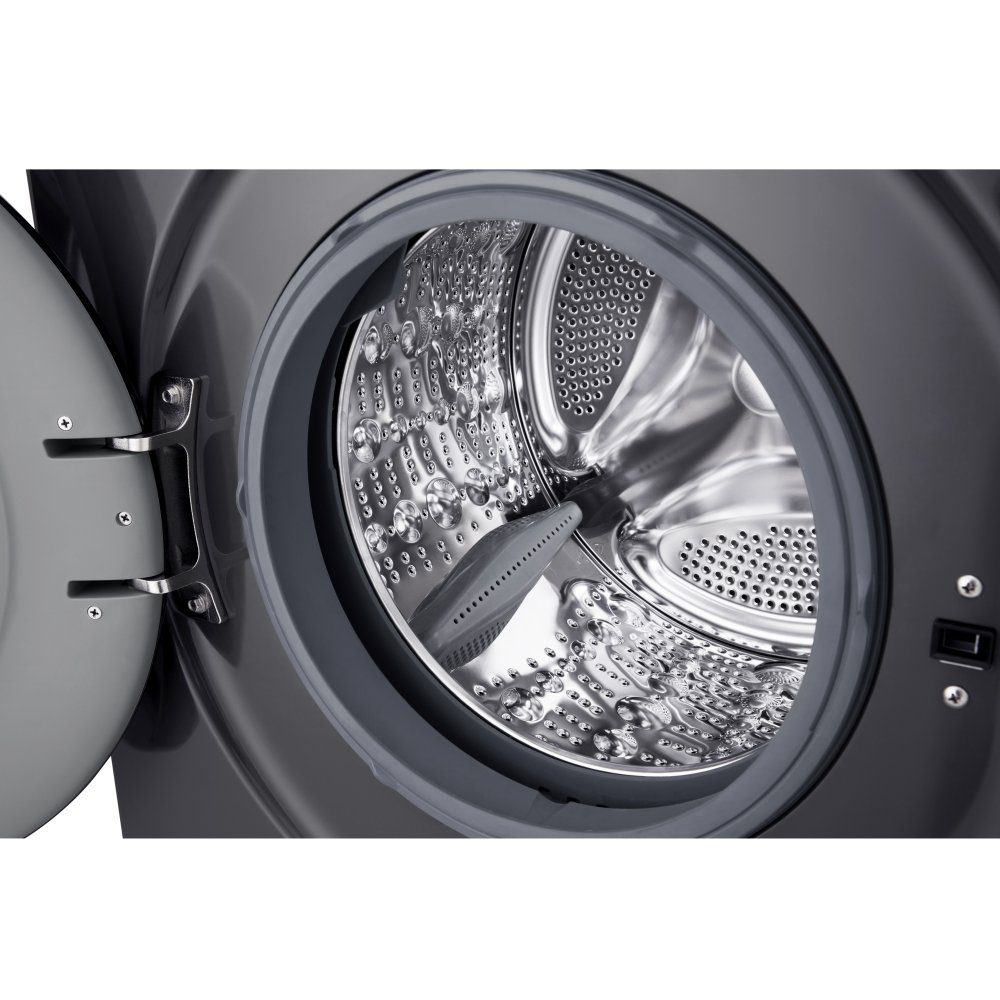 LG 8kg Steam Washing Machine F4X1008NMK - SLATE GREY LG 8kg Steam Washing Machine F4X1008NMK - SLATE GREY
