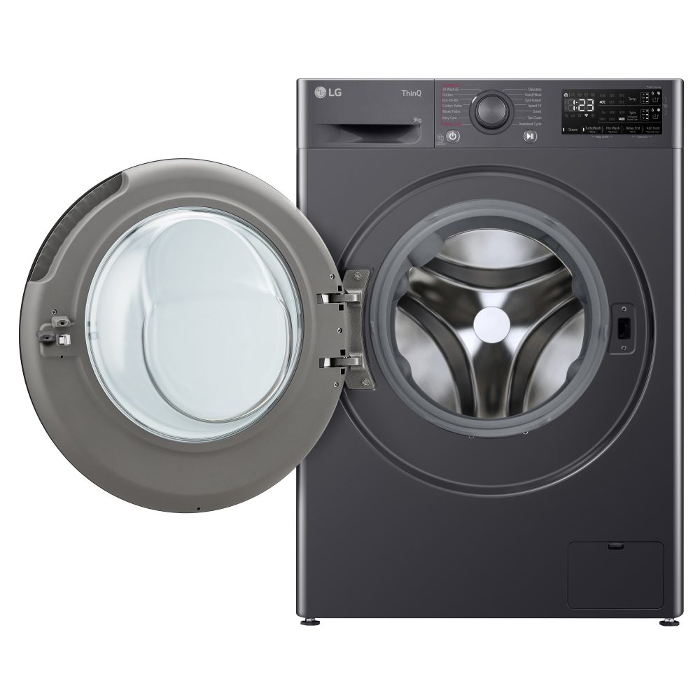 LG 9kg Autodose Steam Washing Machine F4Y509GBLA1 - Slate Grey LG 9kg Autodose Steam Washing Machine F4Y509GBLA1 - Slate Grey