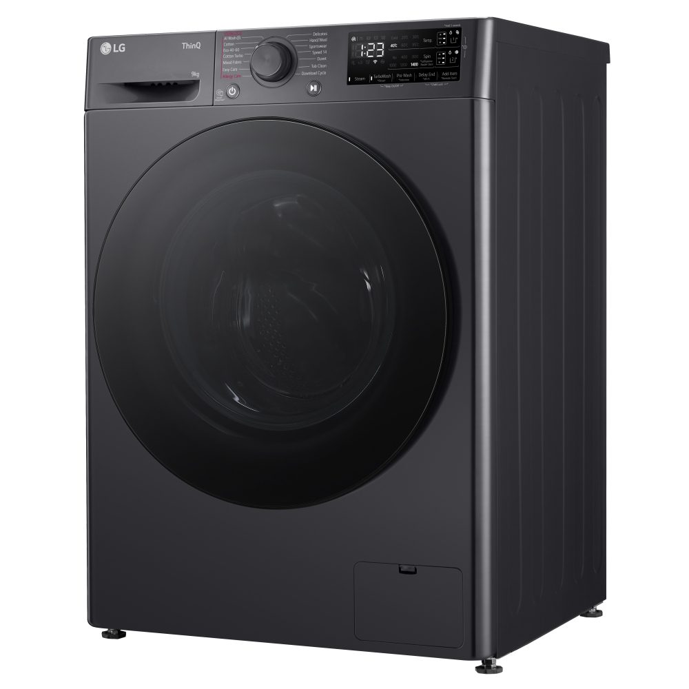 LG 9kg Autodose Steam Washing Machine F4Y509GBLA1 - Slate Grey LG 9kg Autodose Steam Washing Machine F4Y509GBLA1 - Slate Grey