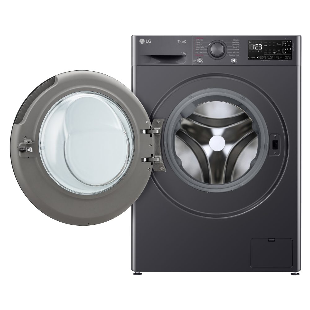LG 11kg Autodose Steam Washing Machine F4Y511GBLA1 - SLATE GREY LG 11kg Autodose Steam Washing Machine F4Y511GBLA1 - SLATE GREY