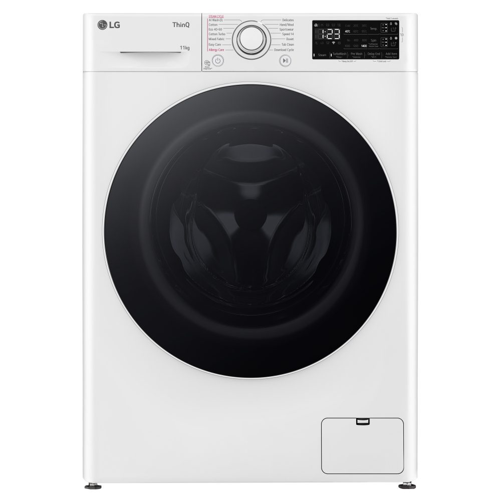 LG  11kg Autodose TurboWash Washing Machine F4Y511WWLA1 - WHITE