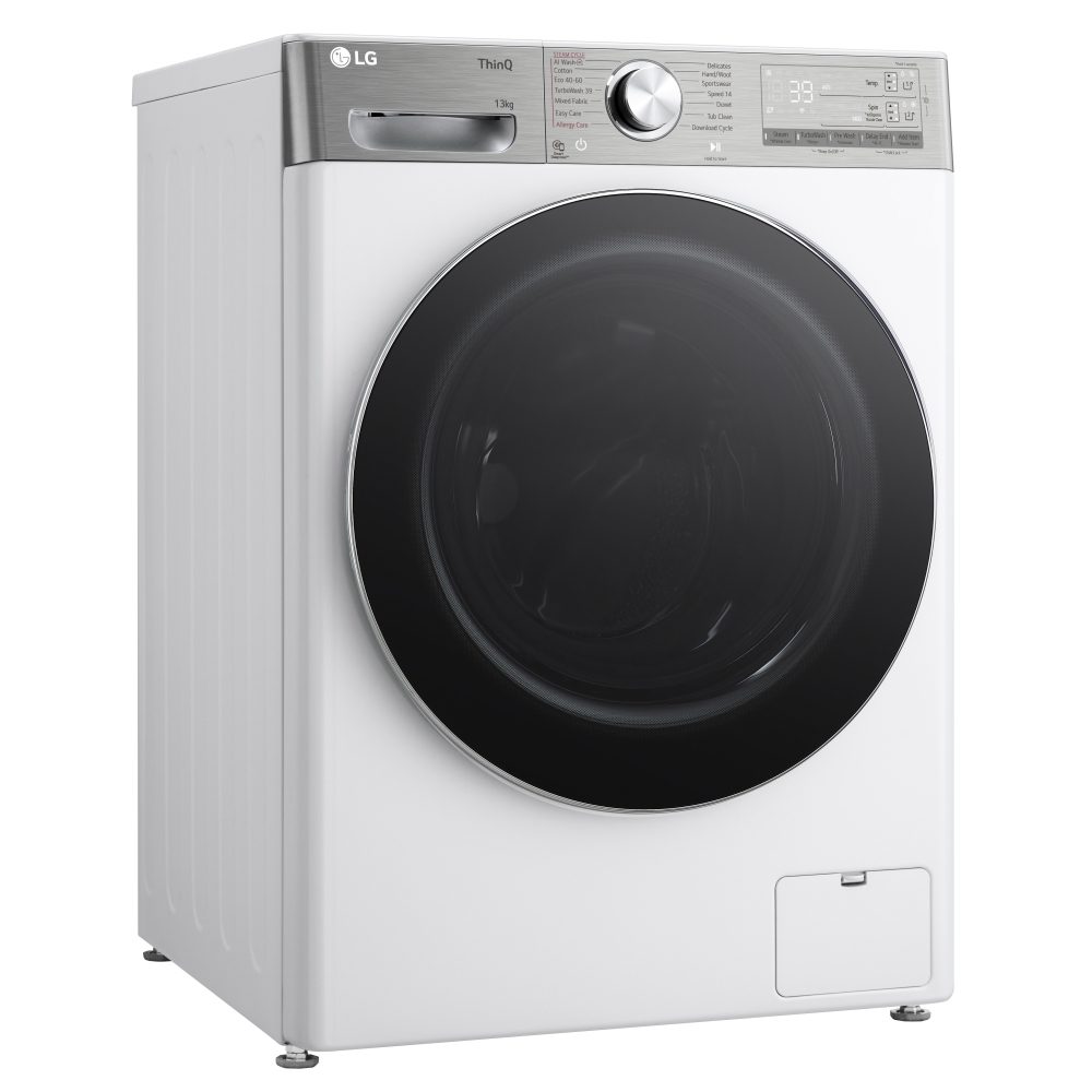 LG 13kg Autodose Steam Washing Machine F4Y913WCTA1 - WHITE LG 13kg Autodose Steam Washing Machine F4Y913WCTA1 - WHITE