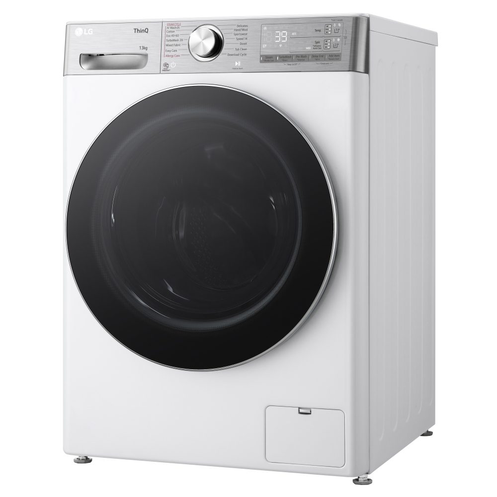 LG 13kg Autodose Steam Washing Machine F4Y913WCTA1 - WHITE LG 13kg Autodose Steam Washing Machine F4Y913WCTA1 - WHITE