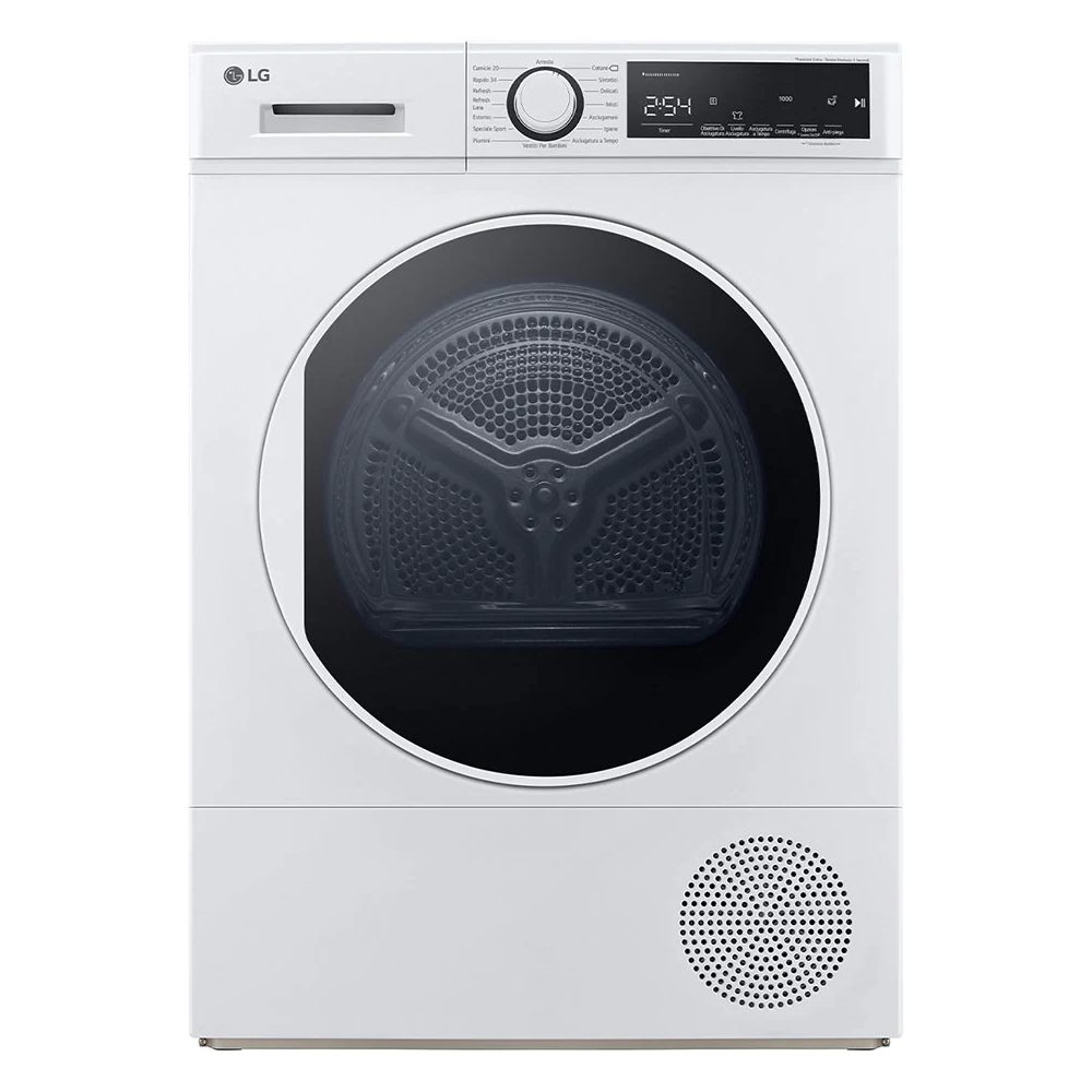 LG 8kg Heat Pump Condenser Tumble Tumble Dryer FDT208W - WHITE LG 8kg Heat Pump Condenser Tumble Tumble Dryer FDT208W - WHITE