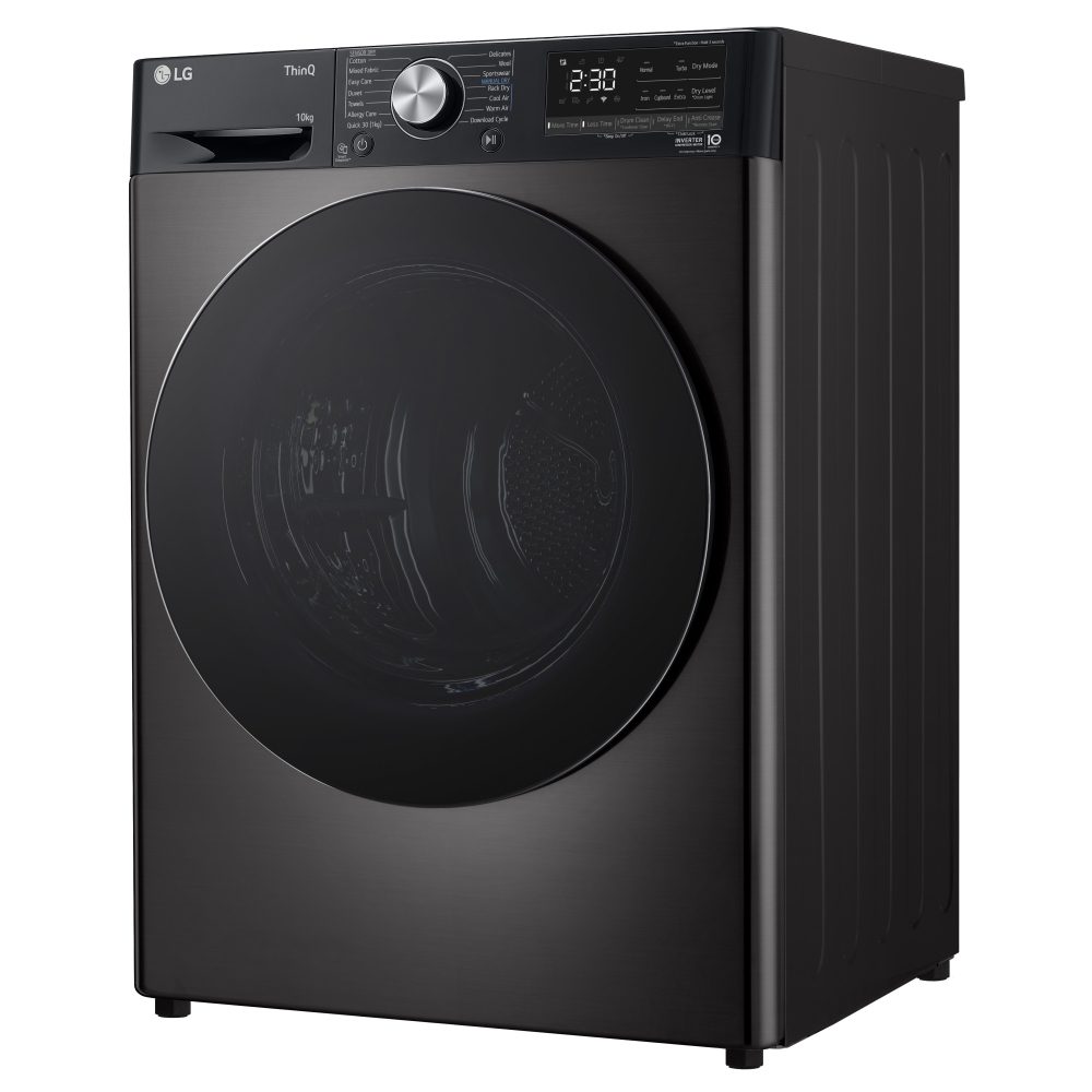 LG Series 7 FDV909BN 9kg DUAL Inverter™ Heat Pump Dryer - Black LG Series 7 FDV909BN 9kg DUAL Inverter™ Heat Pump Dryer - Black