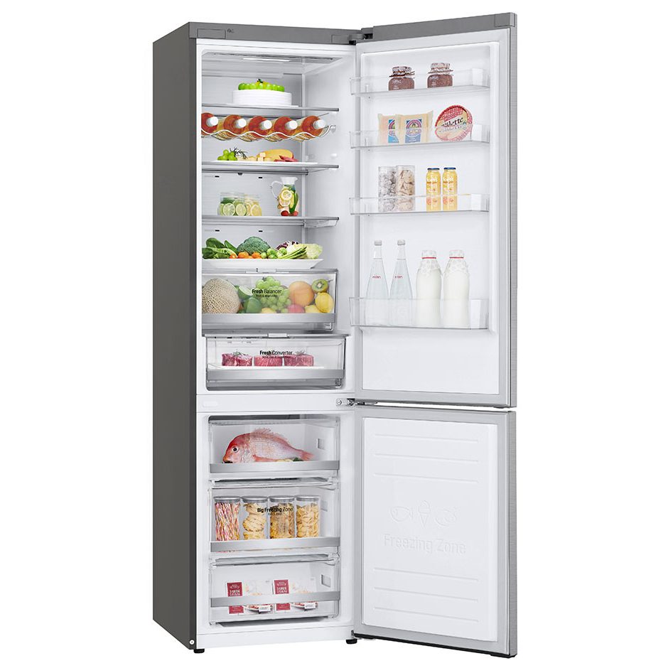 LG 60cm Frost Free Fridge Freezer GBB92STAXP - STAINLESS STEEL LG 60cm Frost Free Fridge Freezer GBB92STAXP - STAINLESS STEEL