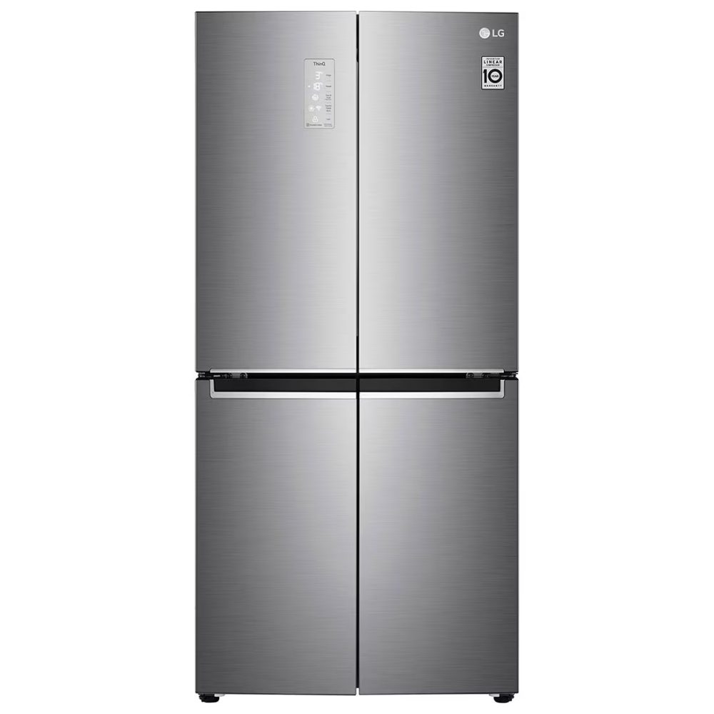 LG Slim French Style Fridge Freezer Non Ice And Water GMB844PZ4E - STAINLESS STEEL LG Slim French Style Fridge Freezer Non Ice And Water GMB844PZ4E - STAINLESS STEEL