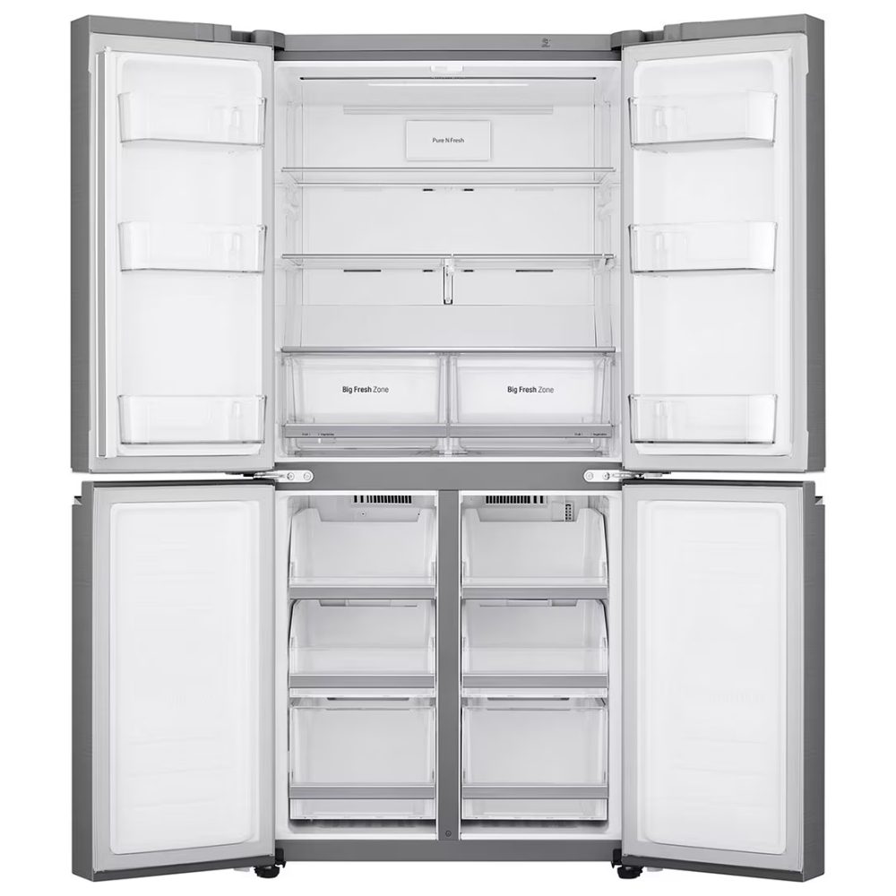 LG Slim French Style Fridge Freezer Non Ice And Water GMB844PZ4E - STAINLESS STEEL LG Slim French Style Fridge Freezer Non Ice And Water GMB844PZ4E - STAINLESS STEEL