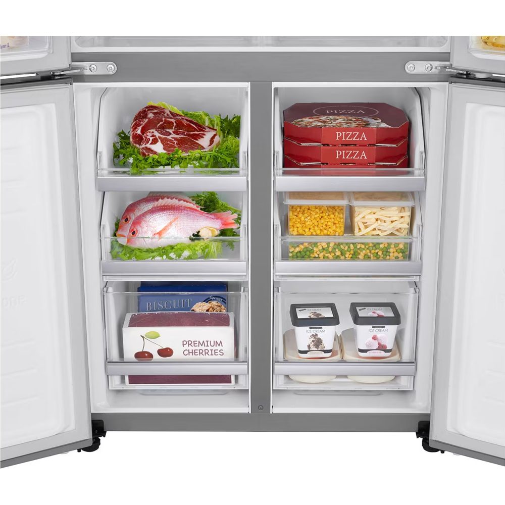 LG Slim French Style Fridge Freezer Non Ice And Water GMB844PZ4E - STAINLESS STEEL LG Slim French Style Fridge Freezer Non Ice And Water GMB844PZ4E - STAINLESS STEEL