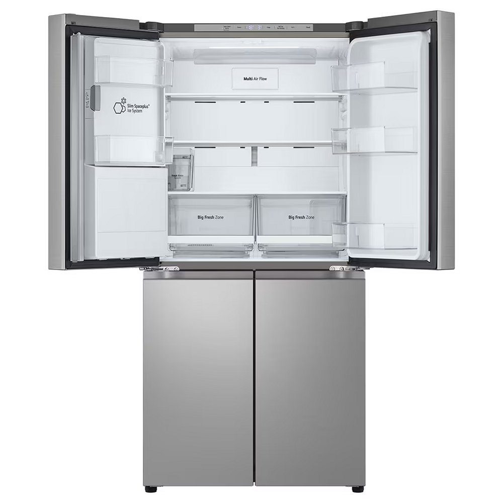 LG Slim French Style Fridge Freezer Ice & Water Non Plumbed GML861PYPE - SILVER LG Slim French Style Fridge Freezer Ice & Water Non Plumbed GML861PYPE - SILVER