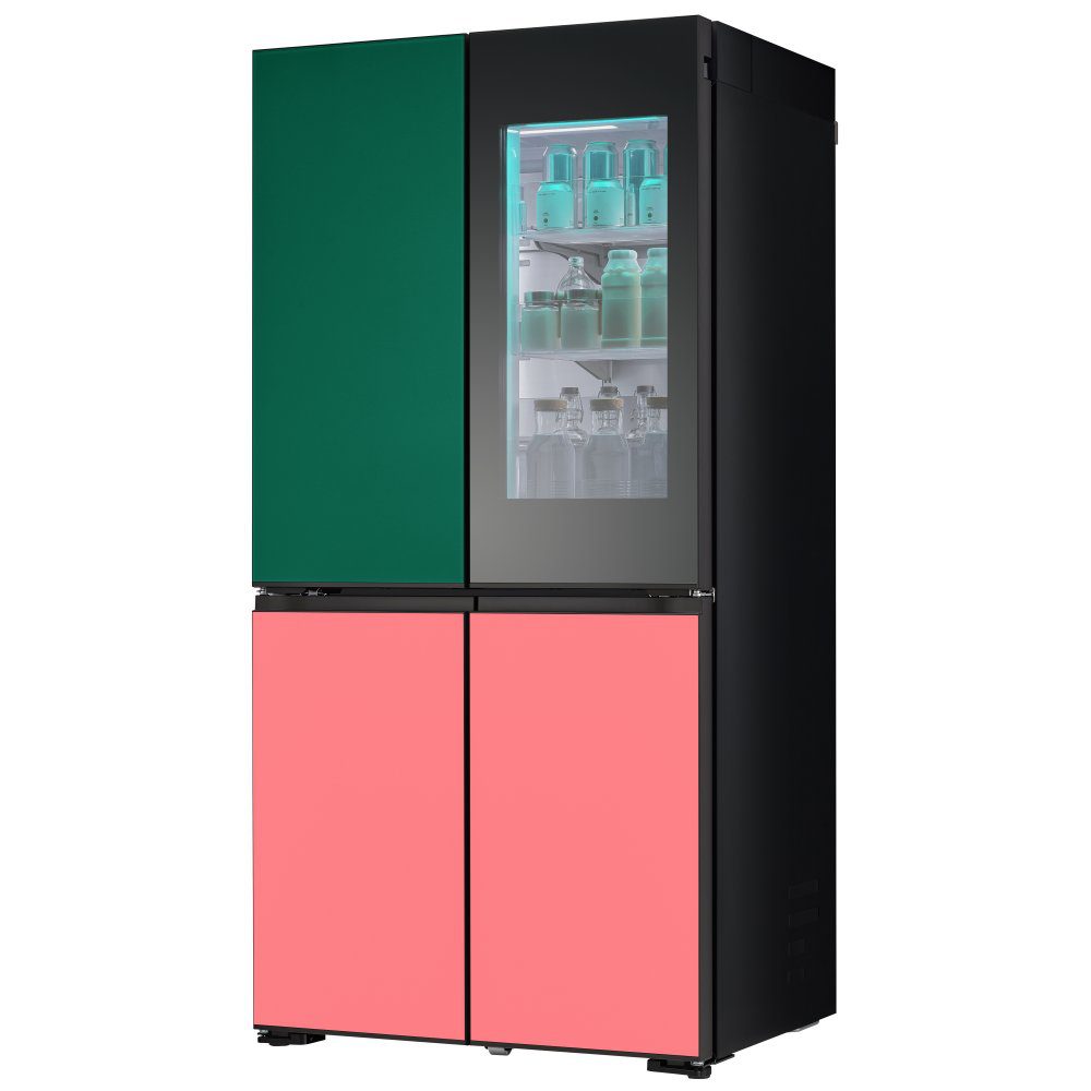 LG Mood Up Instaview French Style Fridge Freezer GMV960NNME - MOODUP LG Mood Up Instaview French Style Fridge Freezer GMV960NNME - MOODUP