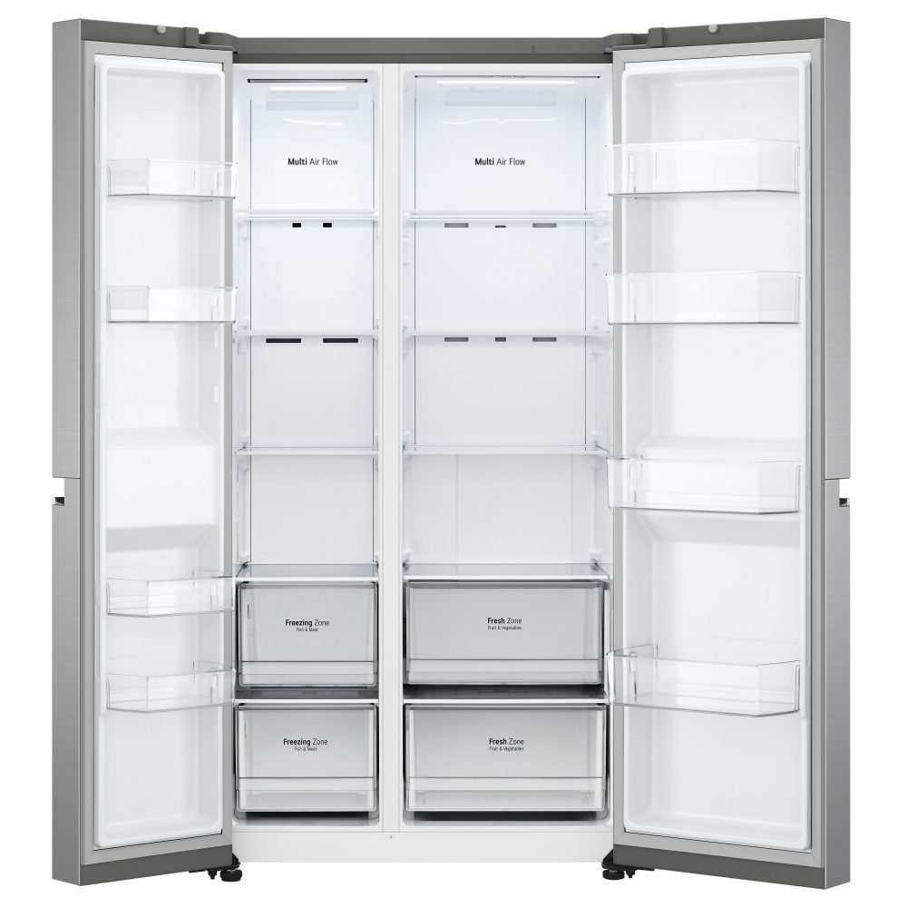 LG American Style Fridge Freezer Non Ice & Water GSBV70PZTL - STAINLESS STEEL LG American Style Fridge Freezer Non Ice & Water GSBV70PZTL - STAINLESS STEEL