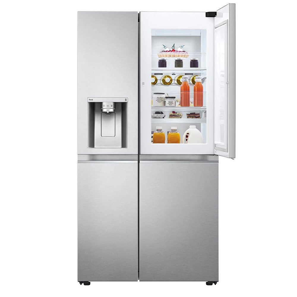 LG Door In Door American Fridge Freezer Non Plumbed GSJV91BSAE - STAINLESS STEEL LG Door In Door American Fridge Freezer Non Plumbed GSJV91BSAE - STAINLESS STEEL