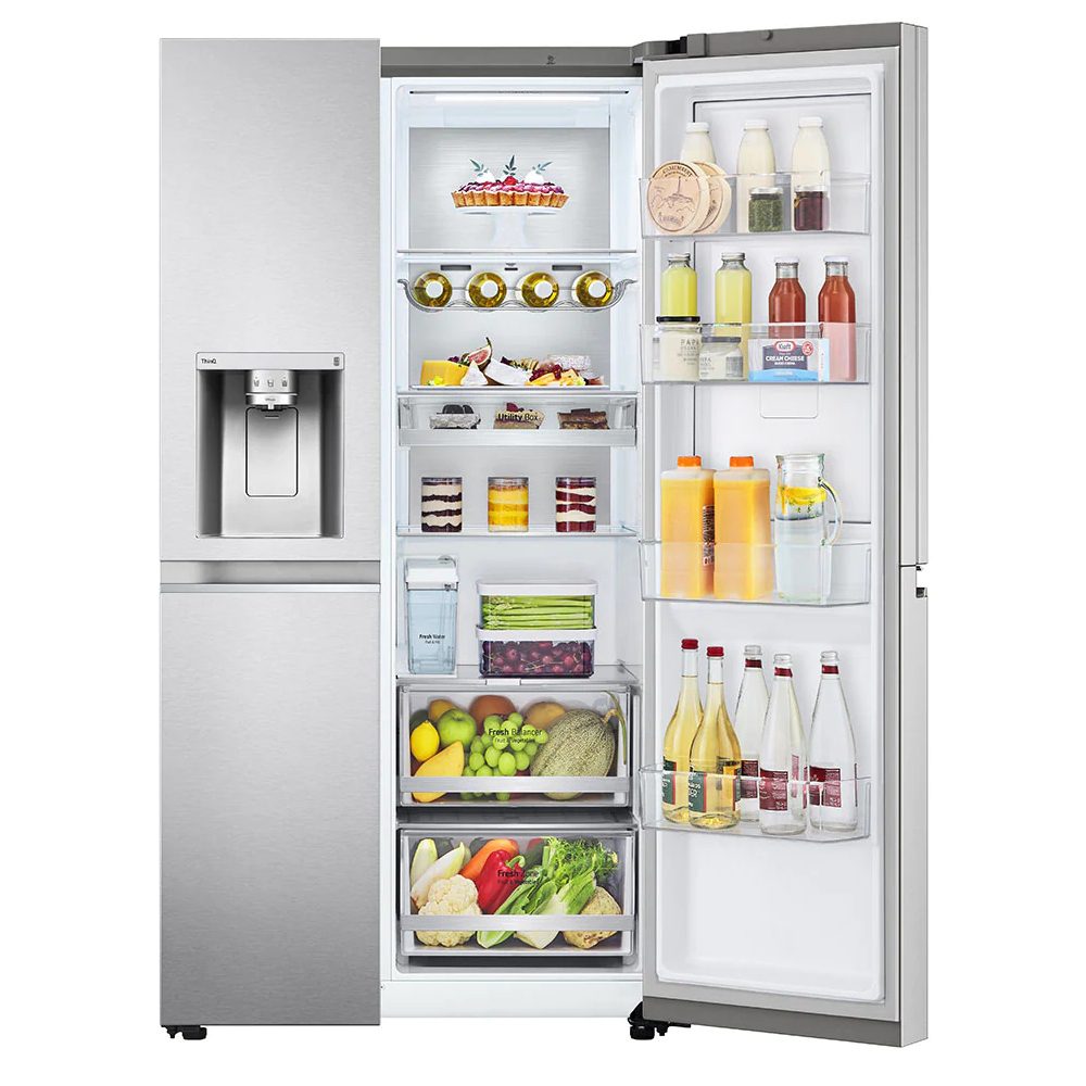LG Door In Door American Fridge Freezer Non Plumbed GSJV91BSAE - STAINLESS STEEL LG Door In Door American Fridge Freezer Non Plumbed GSJV91BSAE - STAINLESS STEEL