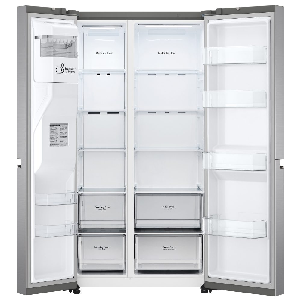 LG American Style Fridge Freezer With Ice & Water GSLD80PZRD - Stainless Steel LG American Style Fridge Freezer With Ice & Water GSLD80PZRD - Stainless Steel