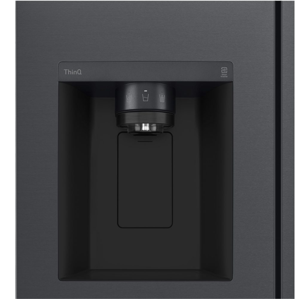 LG American Style Fridge Freezer With Ice & Water Non Plumbed GSLV71MCTD - BLACK STEEL LG American Style Fridge Freezer With Ice & Water Non Plumbed GSLV71MCTD - BLACK STEEL