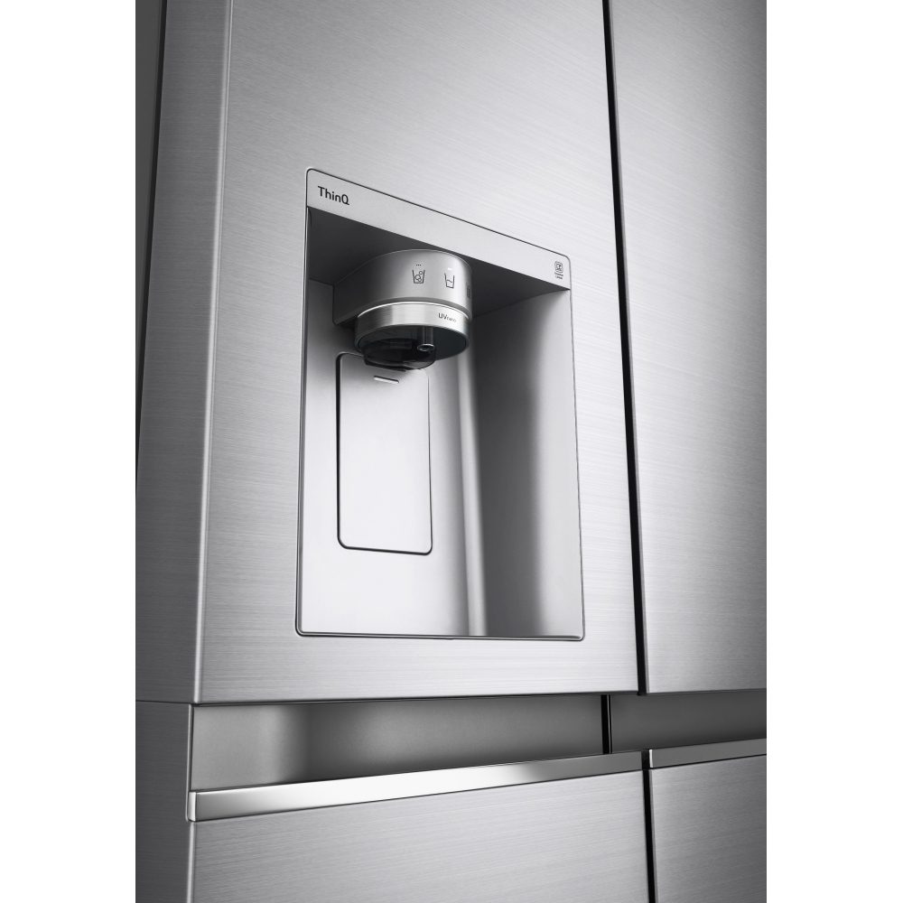 LG American Style Fridge Freezer With Ice & Water Non Plumbed GSLV91PZAE - STAINLESS STEEL LG American Style Fridge Freezer With Ice & Water Non Plumbed GSLV91PZAE - STAINLESS STEEL