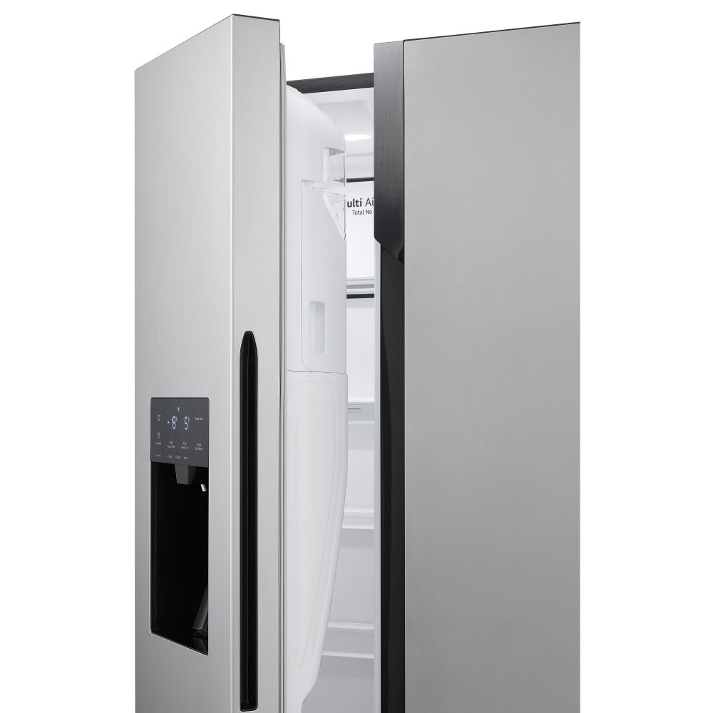 LG American Style Fridge Freezer With Ice & Water Non Plumbed GSM32HSBEH - SILVER LG American Style Fridge Freezer With Ice & Water Non Plumbed GSM32HSBEH - SILVER