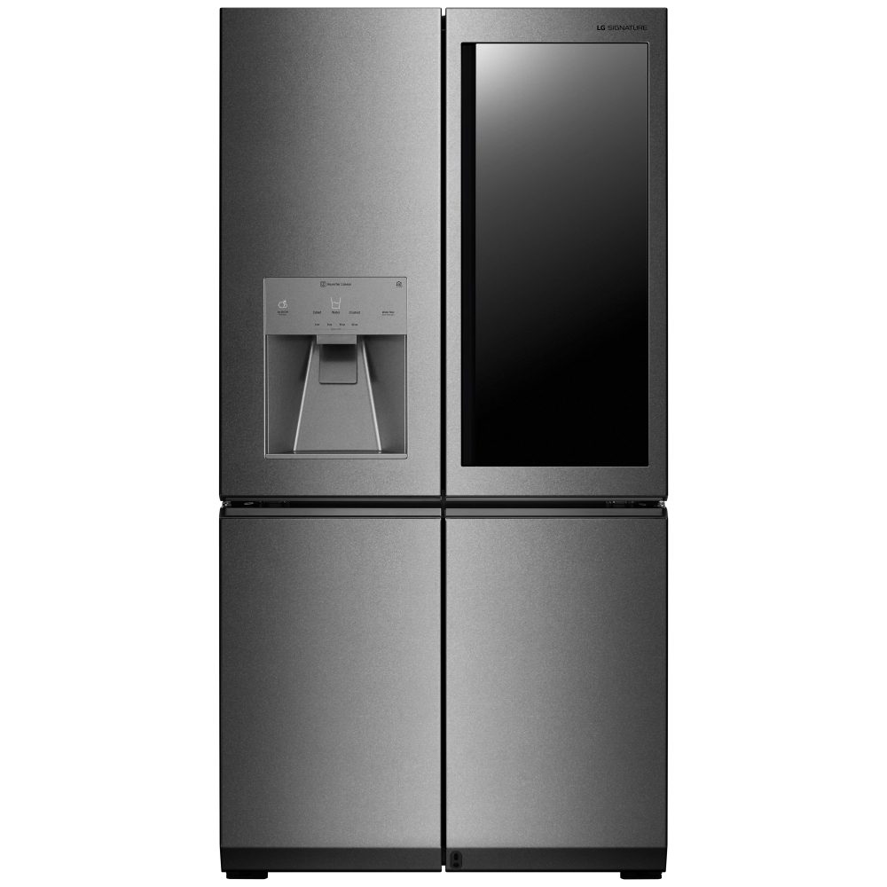 LG Signature Instaview French Style Fridge Freezer With Ice & Water LSR100 - STAINLESS STEEL LG Signature Instaview French Style Fridge Freezer With Ice & Water LSR100 - STAINLESS STEEL