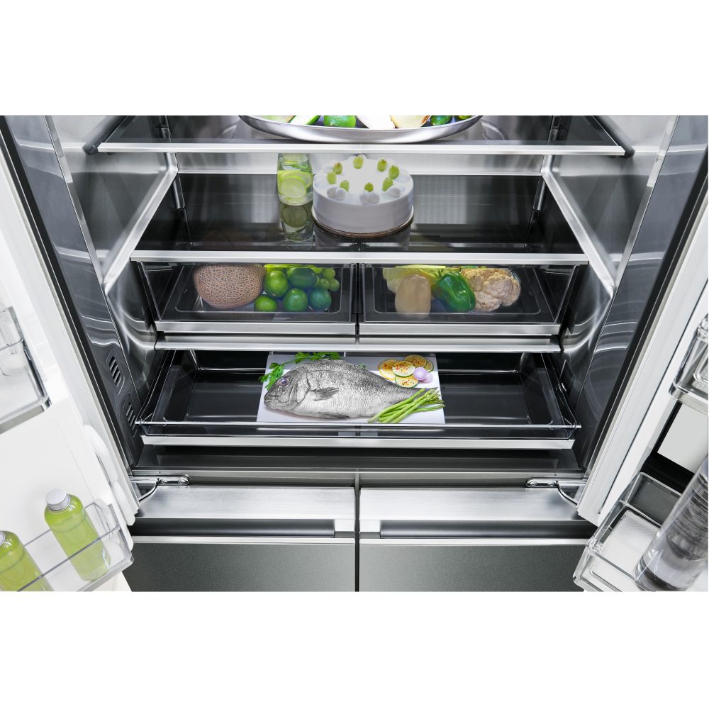 LG Signature Instaview French Style Fridge Freezer With Ice & Water LSR100 - STAINLESS STEEL LG Signature Instaview French Style Fridge Freezer With Ice & Water LSR100 - STAINLESS STEEL