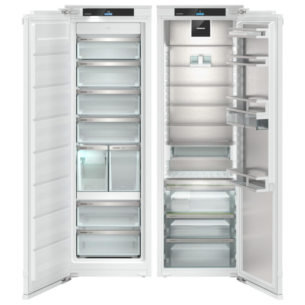 Liebherr 120cm Peak BioFresh Integrated Side By Side AutoDoor Fridge Freezer With Ice & Water IXRFA5175 Liebherr 120cm Peak BioFresh Integrated Side By Side AutoDoor Fridge Freezer With Ice & Water IXRFA5175