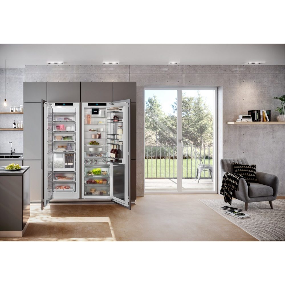 Liebherr 120cm Peak BioFresh Integrated Side By Side AutoDoor Fridge Freezer With Ice & Water IXRFA5175 Liebherr 120cm Peak BioFresh Integrated Side By Side AutoDoor Fridge Freezer With Ice & Water IXRFA5175