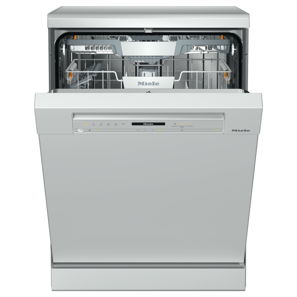 Miele 60cm Freestanding AutoDos PowerDisk Dishwasher G7422SC - White Miele 60cm Freestanding AutoDos PowerDisk Dishwasher G7422SC - White
