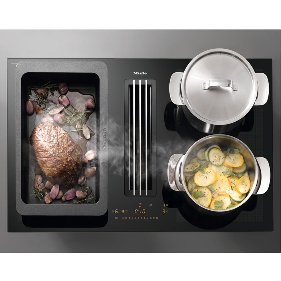 Miele 80cm Air Venting Induction Hob KMDA7476FL - BLACK Miele 80cm Air Venting Induction Hob KMDA7476FL - BLACK