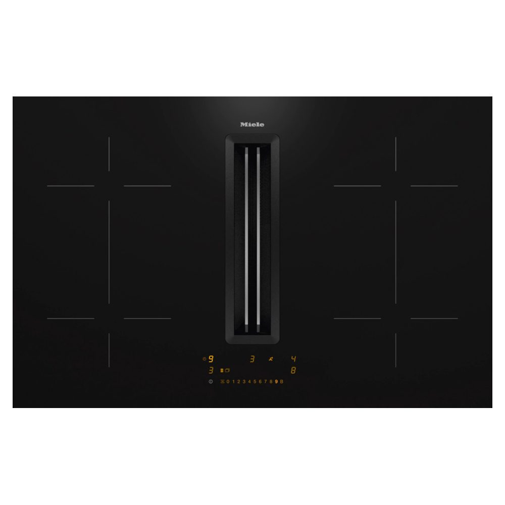 Miele 80cm Recirculating Air Venting Induction Hob KMDA7473FL-U - BLACK Miele 80cm Recirculating Air Venting Induction Hob KMDA7473FL-U - BLACK