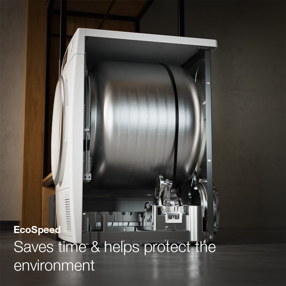 Miele 8kg Heat Pump Condenser Tumble Dryer TSF763WP - White Miele 8kg Heat Pump Condenser Tumble Dryer TSF763WP - White