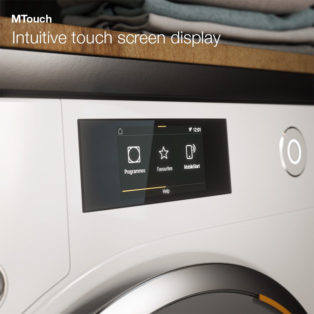 Miele 9kg Heat Pump Condenser Tumble Dryer TWR780WP - White Miele 9kg Heat Pump Condenser Tumble Dryer TWR780WP - White