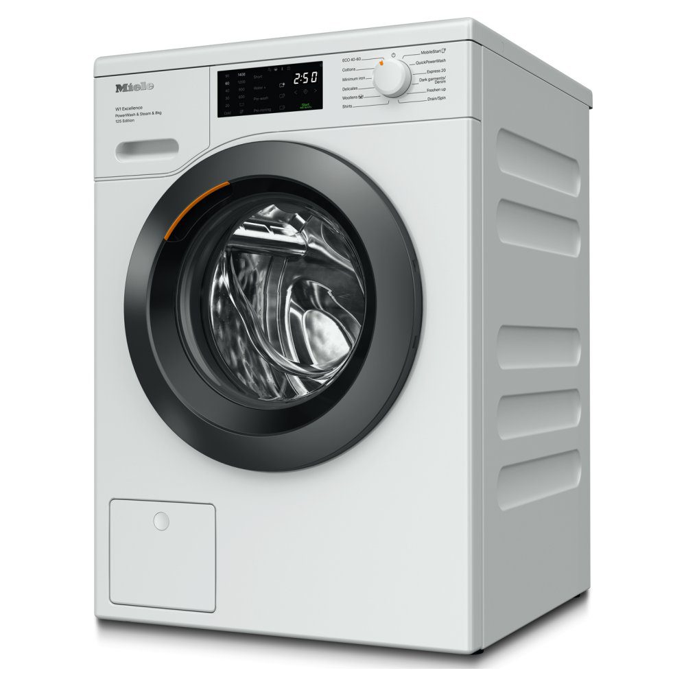 Miele 8kg W1 PowerWash Washing Machine 1400rpm WEB385 - WHITE Miele 8kg W1 PowerWash Washing Machine 1400rpm WEB385 - WHITE