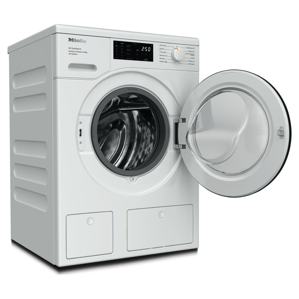 Miele 8kg W1 TwinDos Washing Machine 1400rpm WEB685 - WHITE Miele 8kg W1 TwinDos Washing Machine 1400rpm WEB685 - WHITE