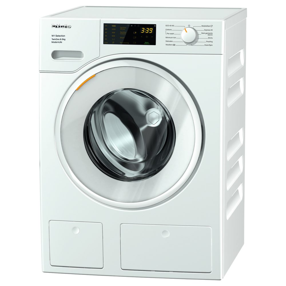 Miele 8kg W1 TwinDos Washing Machine 1400rpm WSD663 - WHITE Miele 8kg W1 TwinDos Washing Machine 1400rpm WSD663 - WHITE